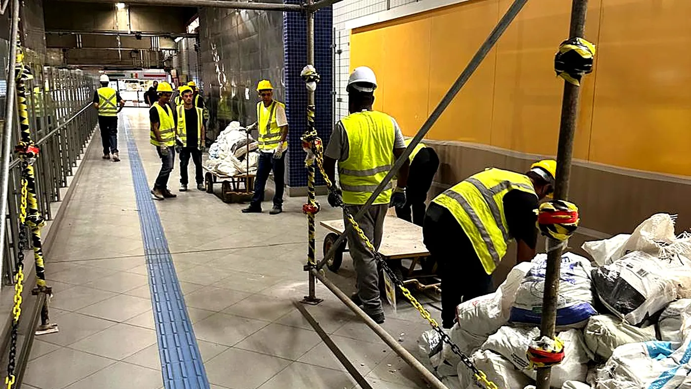 Equipe RINO em retirada de entulho em operação em São Paulo