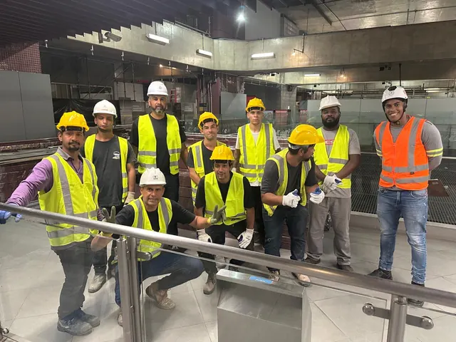 Equipe RINO em operação noturna em estação de São Paulo